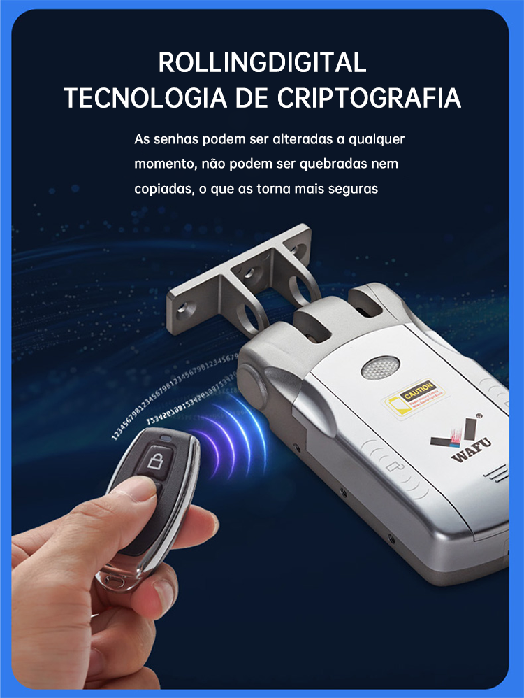 Explicação da segurança por encriptação rolling‑code