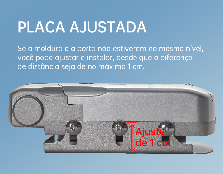 WF-019 placa de montagem ajustável de 1 cm