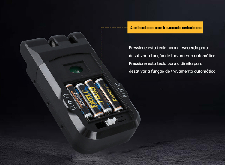 WF-026 interruptor DIP para controlo do fecho automático