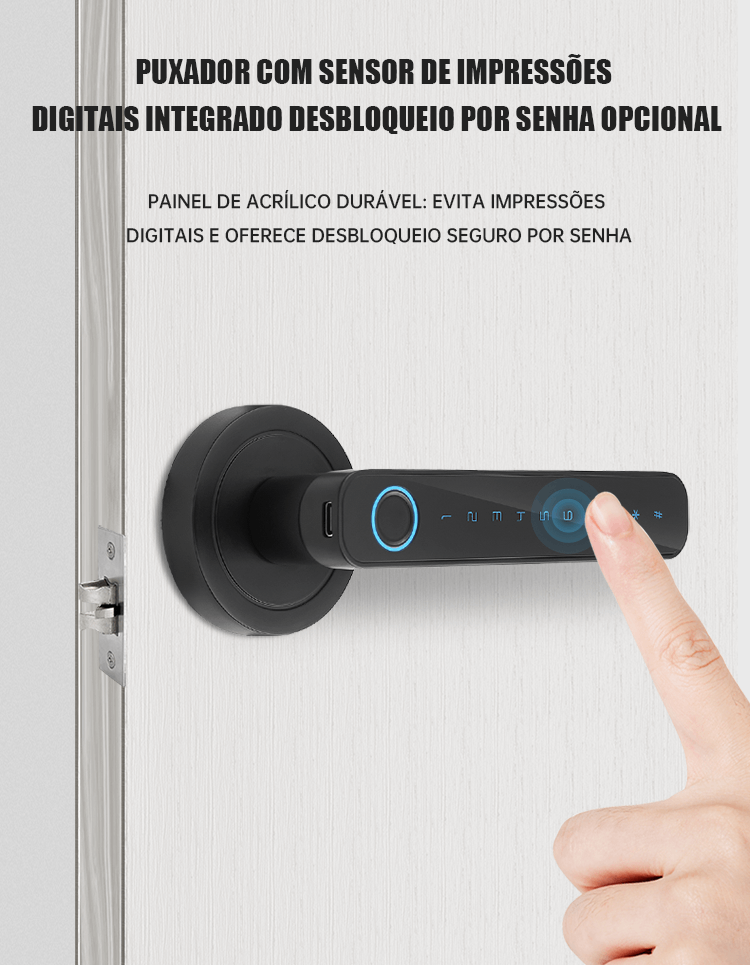 WF-F4 desbloqueio com palavra‑passe fantasma de 8–12 dígitos