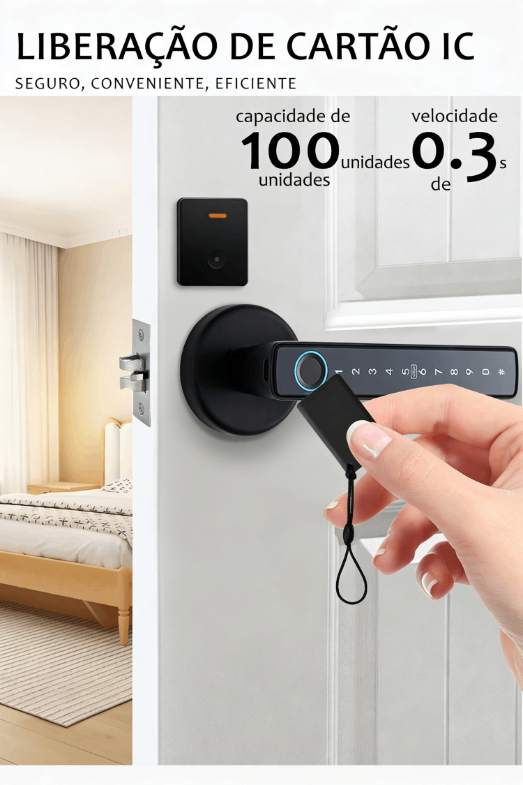 WF-F6 100 cartões IC com reconhecimento em 0,3 s