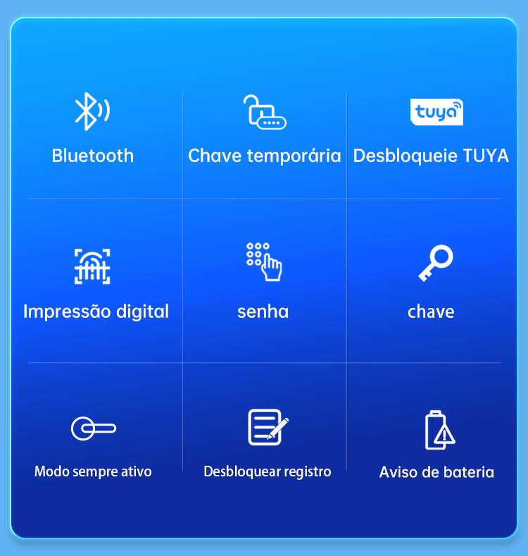 WF-F8 lista de funções da App Bluetooth