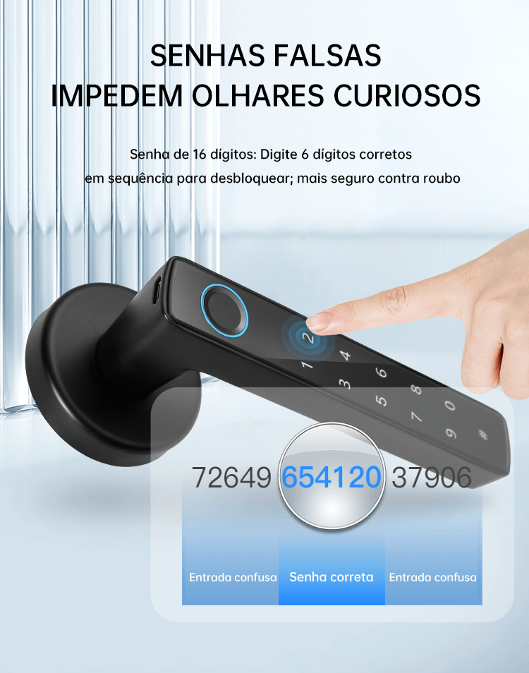 WF-F8 palavra‑passe fantasma anti‑espreita